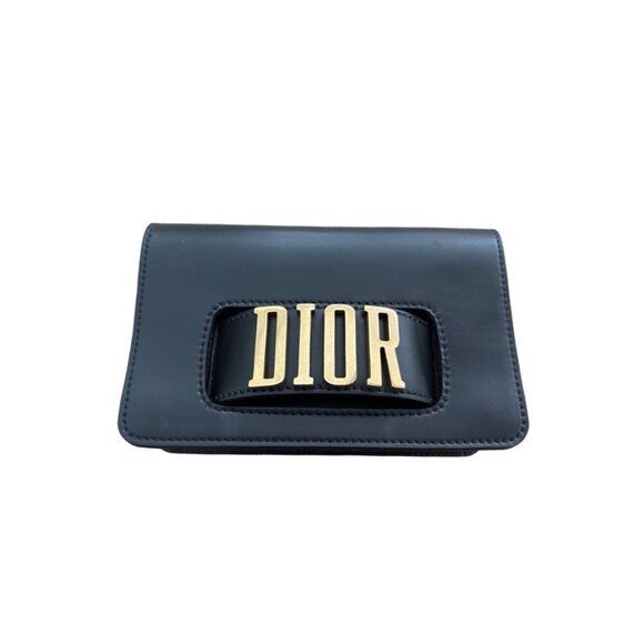 Christian Dior Revolution black clutch bag - Picture 1 of 9